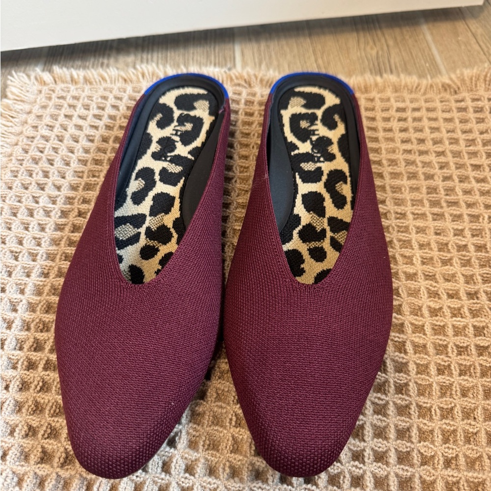 Rothy's Deep Red Loafers